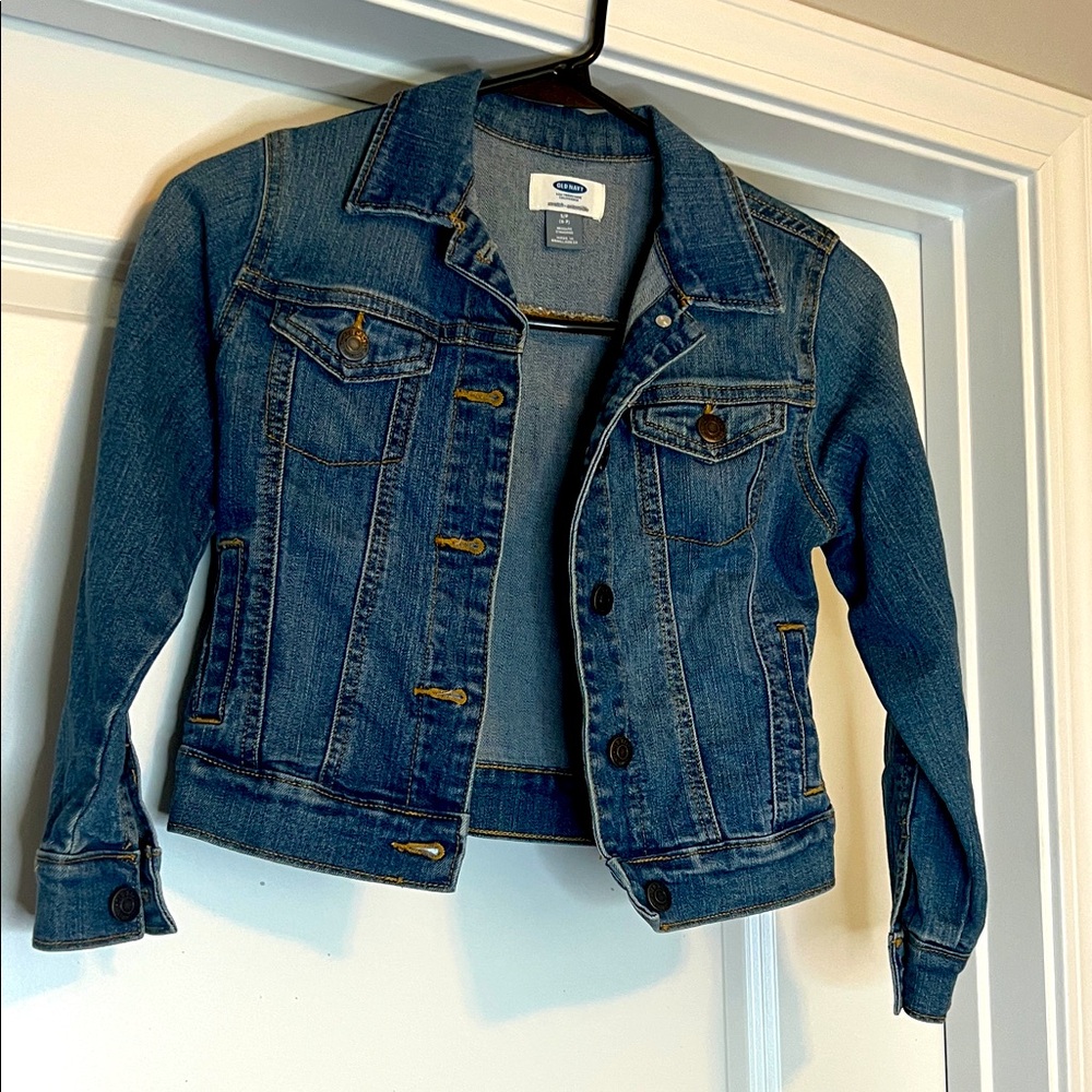 Old Navy Dark Blue Jean Jacket